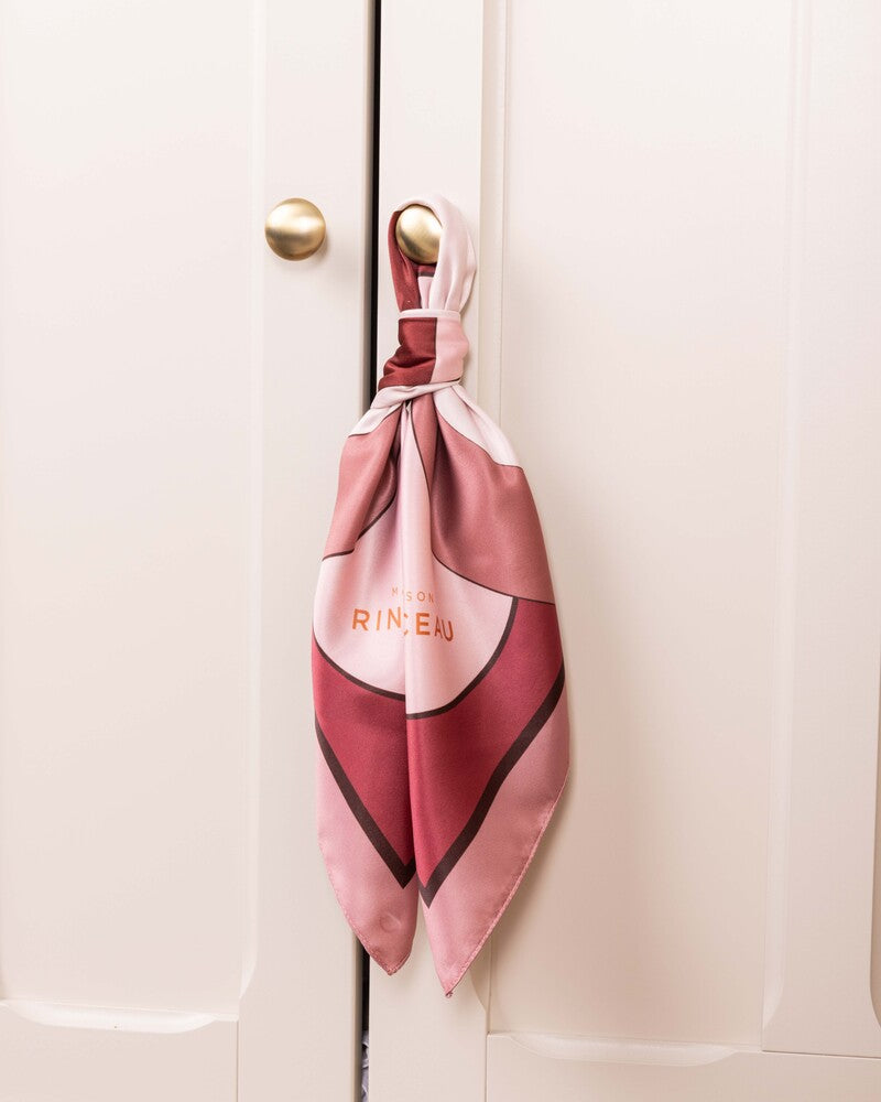 Le Foulard Allegoria - Rose